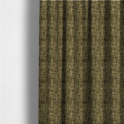 Parson Soft Velour Printed Weave Effect Upholstery Fabric Moss Green Colour CTR-2427 - Made To Measure Curtains