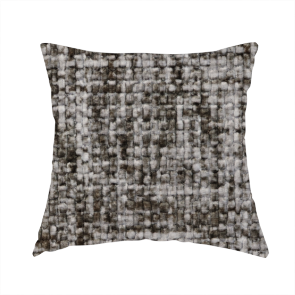 Parson Soft Velour Printed Weave Effect Upholstery Fabric Light Grey Colour CTR-2430 - Handmade Cushions