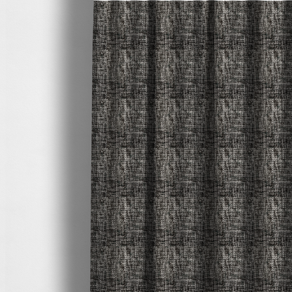 Parson Soft Velour Printed Weave Effect Upholstery Fabric Grey Colour CTR-2431 - Made To Measure Curtains