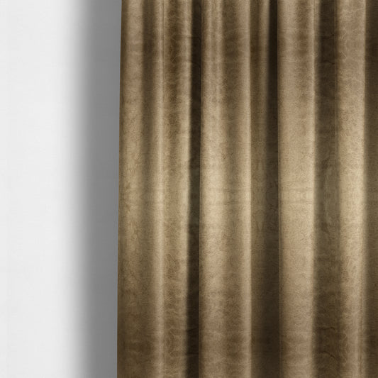 Brooklyn Marble Pattern Velvet Golden Brown Upholstery Fabric CTR-2432 - Made To Measure Curtains