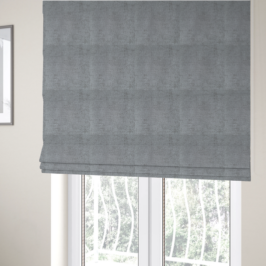 Lima Plain Smooth Textured Chenille In Beige Colour Upholstery Fabric CTR-2434 - Roman Blinds