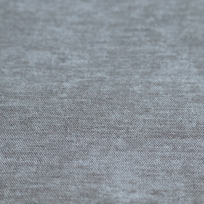 Lima Plain Smooth Textured Chenille In Mocha Brown Colour Upholstery Fabric CTR-2435