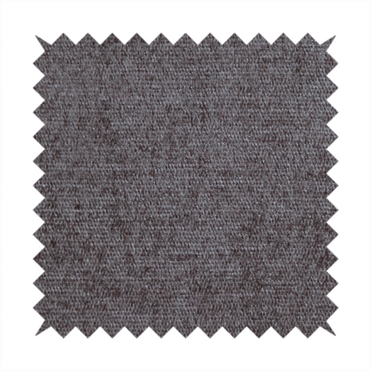 Lima Plain Smooth Textured Chenille In Brown Colour Upholstery Fabric CTR-2436
