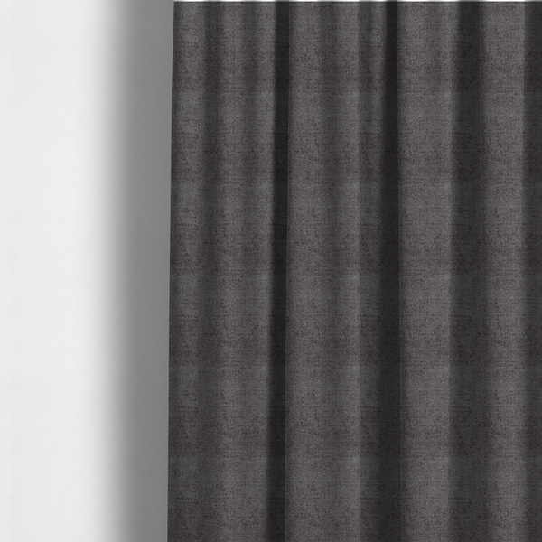 Lima Plain Smooth Textured Chenille In Brown Colour Upholstery Fabric CTR-2436 - Made To Measure Curtains