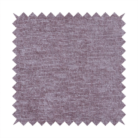 Lima Plain Smooth Textured Chenille In Pink Colour Upholstery Fabric CTR-2437