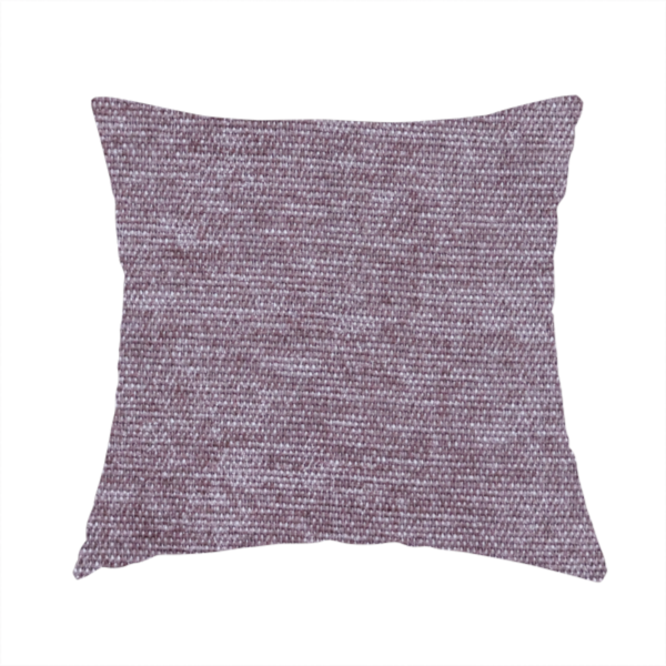 Lima Plain Smooth Textured Chenille In Pink Colour Upholstery Fabric CTR-2437 - Handmade Cushions