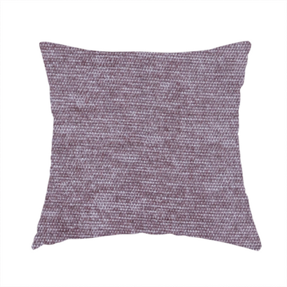 Lima Plain Smooth Textured Chenille In Pink Colour Upholstery Fabric CTR-2437 - Handmade Cushions