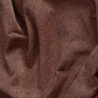 Lima Plain Smooth Textured Chenille In Orange Colour Upholstery Fabric CTR-2438