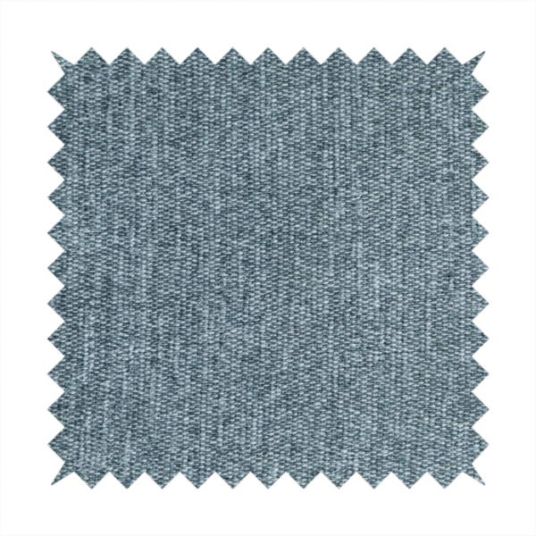 Lima Plain Smooth Textured Chenille In Teal Colour Upholstery Fabric CTR-2440
