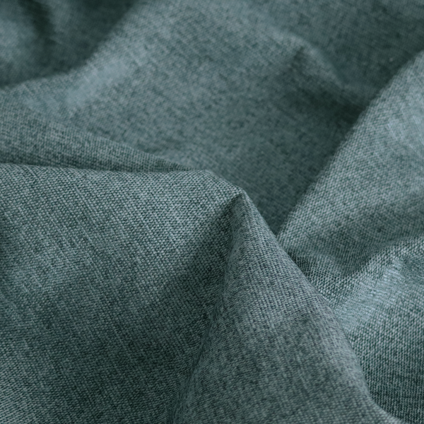 Lima Plain Smooth Textured Chenille In Dark Green Colour Upholstery Fabric CTR-2442