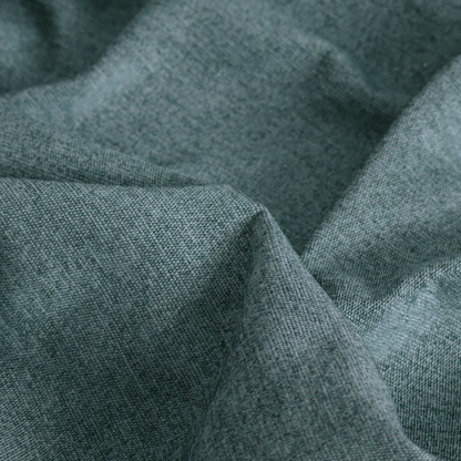 Lima Plain Smooth Textured Chenille In Dark Green Colour Upholstery Fabric CTR-2442