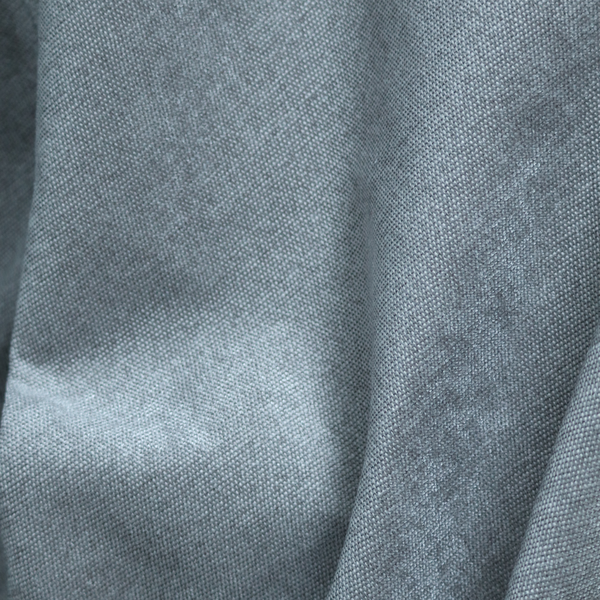 Lima Plain Smooth Textured Chenille In Grey Colour Upholstery Fabric CTR-2444