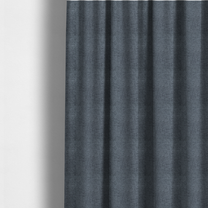 Lima Plain Smooth Textured Chenille In Dark Grey Colour Upholstery Fabric CTR-2445 - Made To Measure Curtains