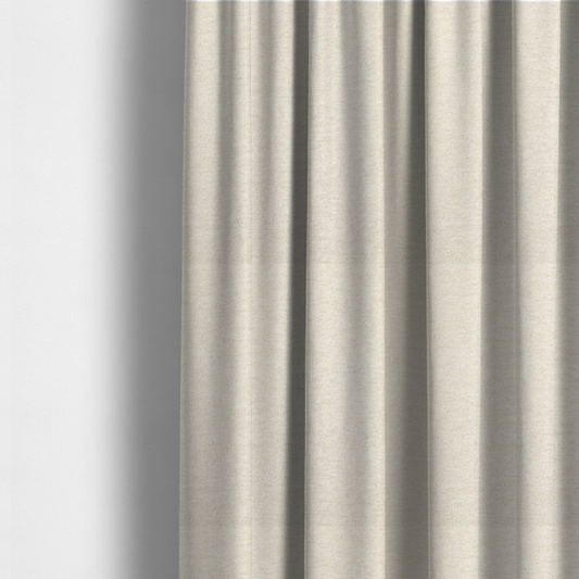 Seoul Boucle Upholstery Fabric Bright White Colour CTR-2449 - Made To Measure Curtains