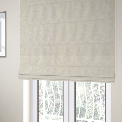 Seoul Boucle Upholstery Fabric Bright White Colour CTR-2449 - Roman Blinds