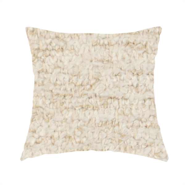 Seoul Boucle Upholstery Fabric Beige Colour CTR-2450 - Handmade Cushions