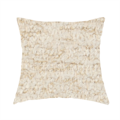 Seoul Boucle Upholstery Fabric Beige Colour CTR-2450 - Handmade Cushions