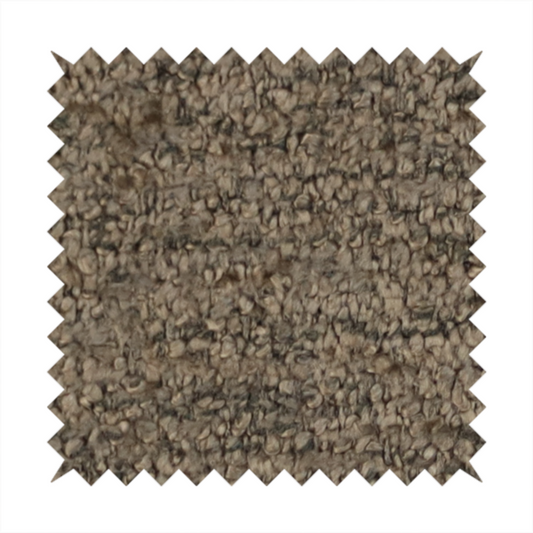 Seoul Boucle Upholstery Fabric Brown Colour CTR-2453