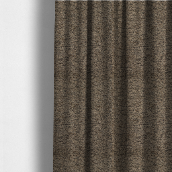 Seoul Boucle Upholstery Fabric Brown Colour CTR-2453 - Made To Measure Curtains