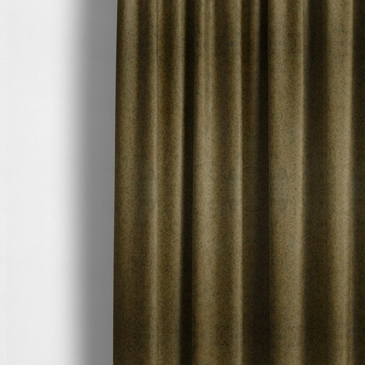 Habitat Aged Look Soft Suede Golden Yellow Upholstery Fabric CTR-2458 - Made To Measure Curtains