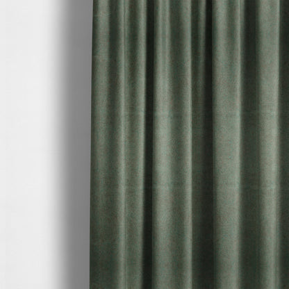 Habitat Aged Look Soft Suede Green Upholstery Fabric CTR-2469 - Made To Measure Curtains