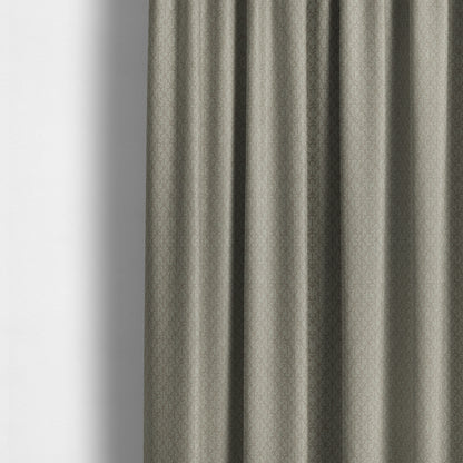 Baraka Geometric Pattern Brown Colour Upholstery Fabric CTR-2490 - Made To Measure Curtains