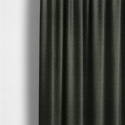 Baraka Geometric Pattern Black Green Colour Upholstery Fabric CTR-2496 - Made To Measure Curtains