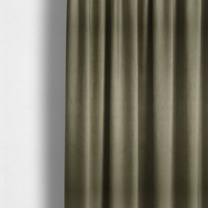 Atlantic Ribbed Textured Plain Cotton Feel Velvet Green Upholstery Fabric CTR-2572 - Made To Measure Curtains