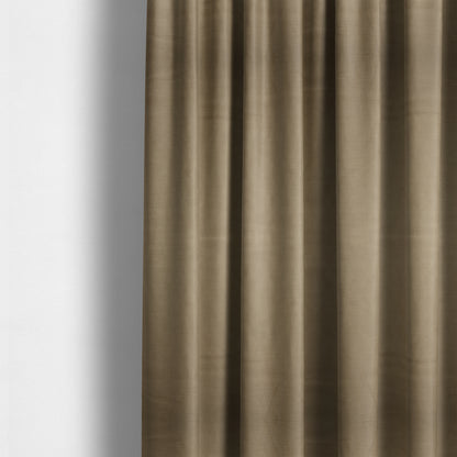 Atlantic Ribbed Textured Plain Cotton Feel Velvet Beige Upholstery Fabric CTR-2579 - Roman Blinds