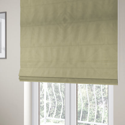 Atlantic Ribbed Textured Plain Cotton Feel Velvet Brown Upholstery Fabric CTR-2581 - Roman Blinds