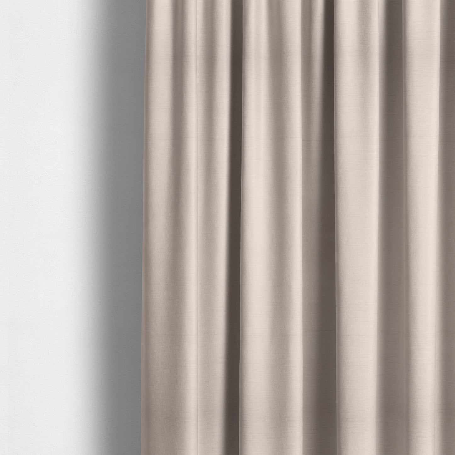 Atlantic Ribbed Textured Plain Cotton Feel Velvet Pink Upholstery Fabric CTR-2588 - Made To Measure Curtains