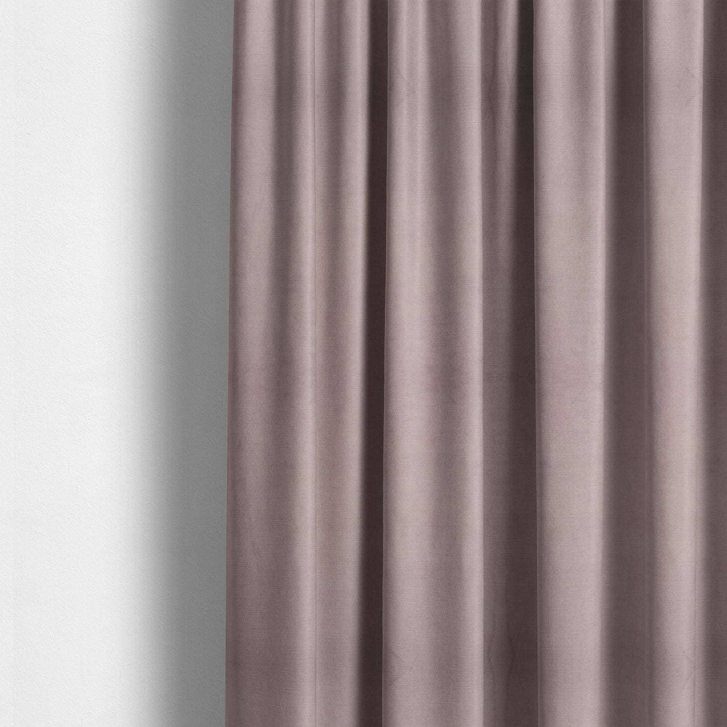 Atlantic Ribbed Textured Plain Cotton Feel Velvet Lilac Upholstery Fabric CTR-2589 - Made To Measure Curtains