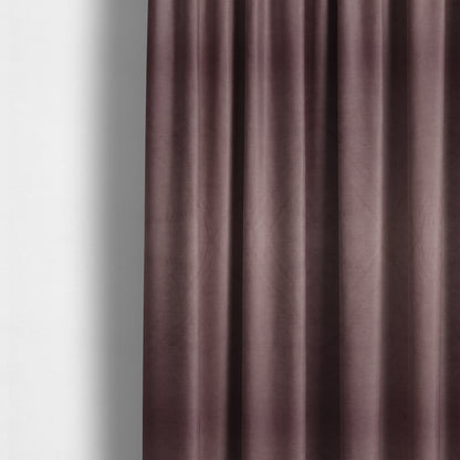 Atlantic Ribbed Textured Plain Cotton Feel Velvet Lilac Upholstery Fabric CTR-2590 - Made To Measure Curtains