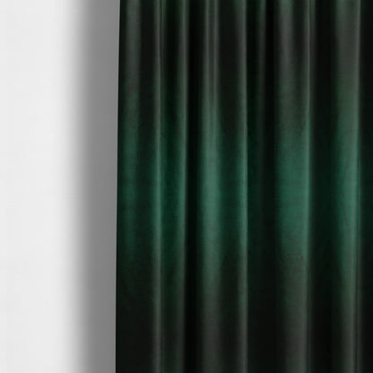 Atlantic Ribbed Textured Plain Cotton Feel Velvet Green Upholstery Fabric CTR-2596 - Made To Measure Curtains