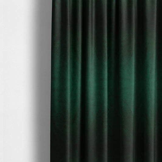 Atlantic Ribbed Textured Plain Cotton Feel Velvet Green Upholstery Fabric CTR-2596 - Made To Measure Curtains