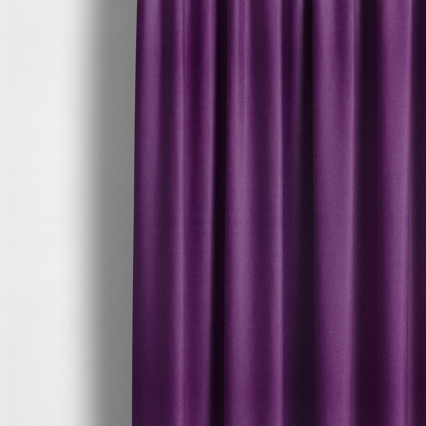 Moorland Plain Wool Purple Colour Upholstery Fabric CTR-2604 - Made To Measure Curtains