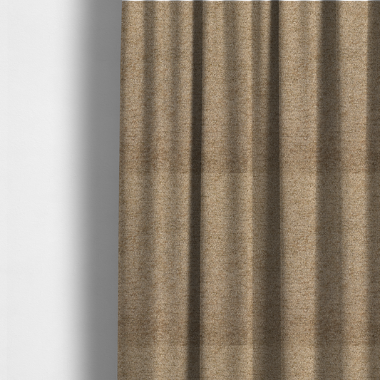 Seoul Boucle Upholstery Fabric Light Brown Colour CTR-2614 - Made To Measure Curtains