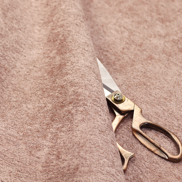 Seoul Boucle Upholstery Fabric Dusty Pink Colour CTR-2615 - Made To Measure Curtains