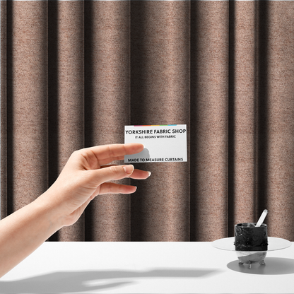 Seoul Boucle Upholstery Fabric Dusty Pink Colour CTR-2615 - Made To Measure Curtains