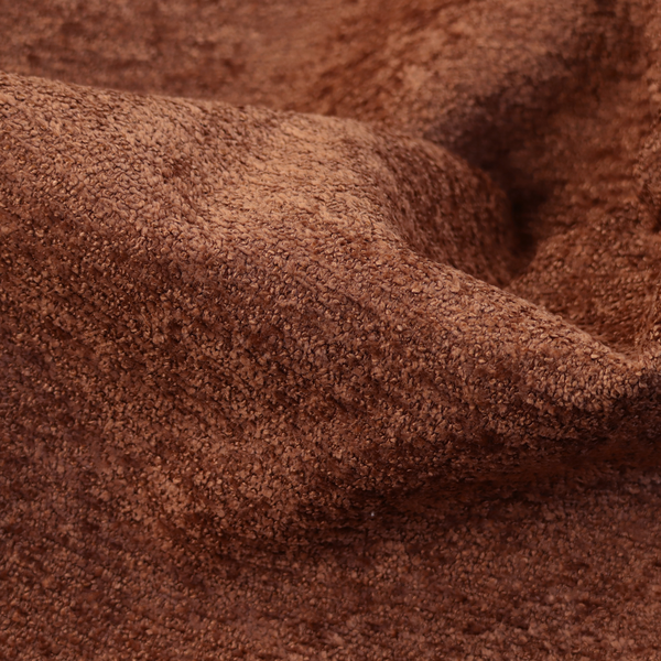 Seoul Boucle Upholstery Fabric Burnt Orange Colour CTR-2617