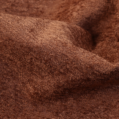 Seoul Boucle Upholstery Fabric Burnt Orange Colour CTR-2617