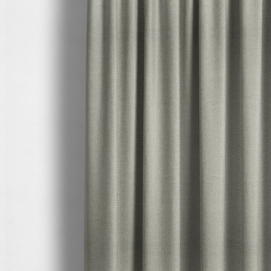 Sannderson Chenille Textured Silver Grey Upholstery Fabric CTR-2617 - Made To Measure Curtains