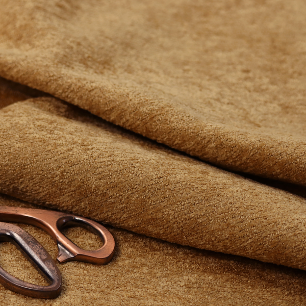 Seoul Boucle Upholstery Fabric Golden Colour CTR-2618