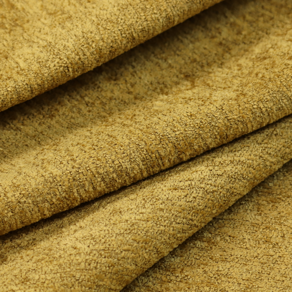 Seoul Boucle Upholstery Fabric Mustard Colour CTR-2619