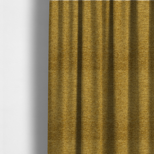 Seoul Boucle Upholstery Fabric Mustard Colour CTR-2619 - Made To Measure Curtains