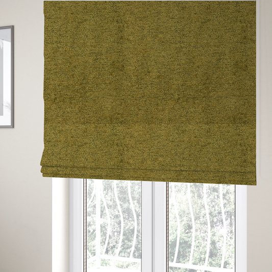Seoul Boucle Upholstery Fabric Green Colour CTR-2620 - Roman Blinds