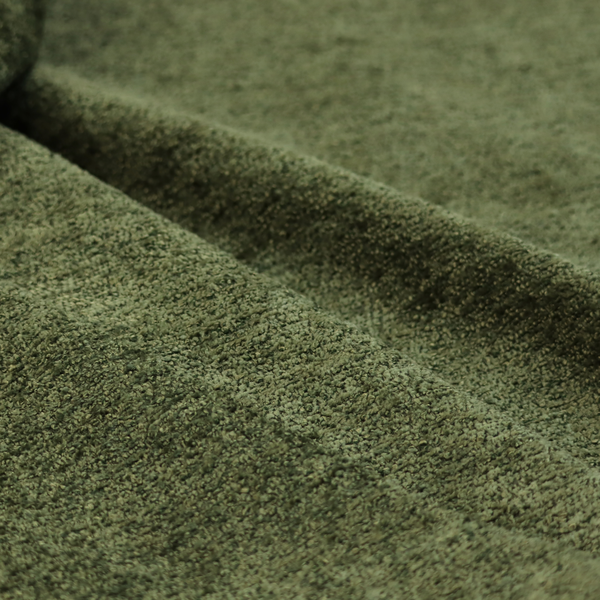 Seoul Boucle Upholstery Fabric Forest Green Colour CTR-2621