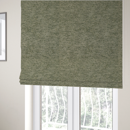 Seoul Boucle Upholstery Fabric Sage Green Colour CTR-2622 - Roman Blinds