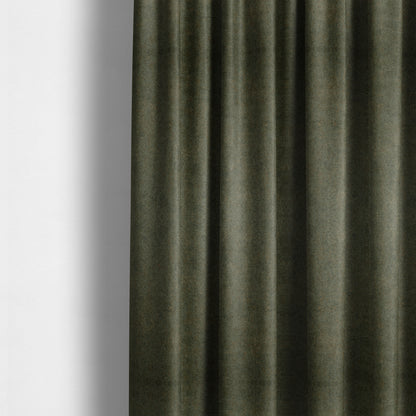 Habitat Aged Look Soft Suede Green Upholstery Fabric CTR-2690 - Made To Measure Curtains