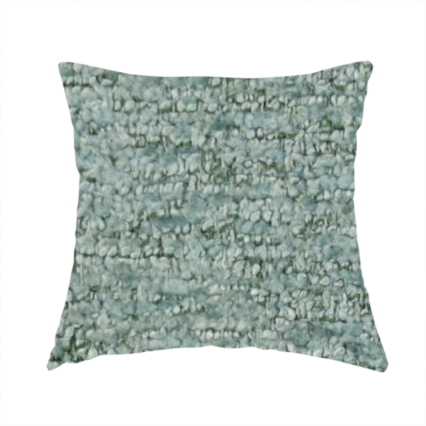Seoul Boucle Upholstery Fabric Dusty Green Colour CTR-2691 - Handmade Cushions